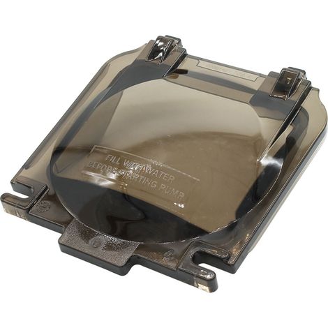 Hayward – Couvercle de préfiltre pour pompe Superpump – Noir – Filtre à tamis – Filetage plomberie pour installation facile (1/4)