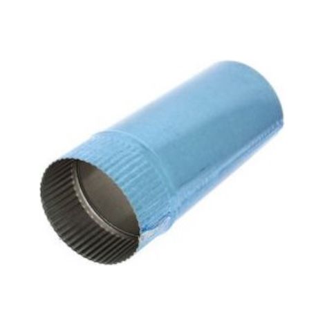 Conduit de poêle TEN aluminium 66 cm 125 mm bleu
