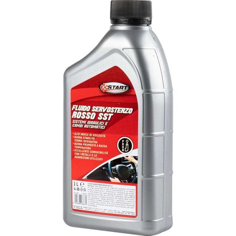 Fluido servosterzo rosso SST 1L manutenzione ed emergenza auto (1/4)