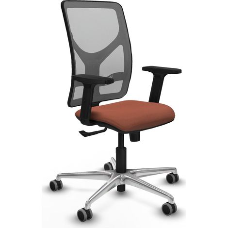 Silla de oficina piqueras y crespo Motilla gris aluminio (1/2)