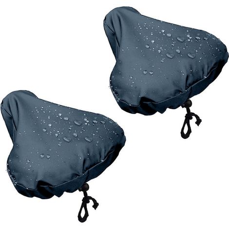Housses de selle de vélo Naievear 2 pièces avec cordon de serrage, imperméables et résistantes aux UV, accessoires de vélo
