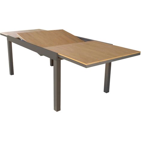 VIDUUS - tavolo da giardino allungabile in alluminio e polywood (1/4)