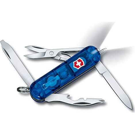 Victorinox 0.6366.T2 Midnite Manager blu trasparente