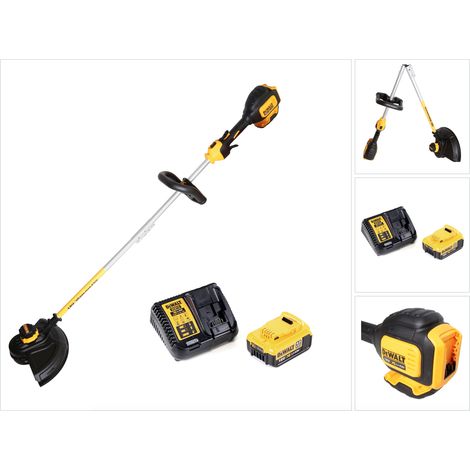 Cortabordes sin cable Dewalt DCM 561 PBS 18 V sin escobillas + 1x batería 4,0 Ah + cargador
