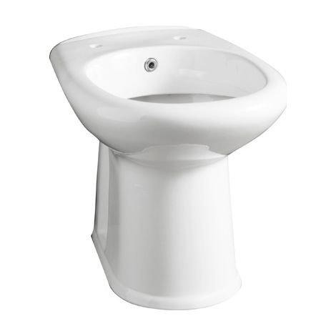 Confort 40 WC-Bidet mit Auslauf und Bodenablauf (1/2)