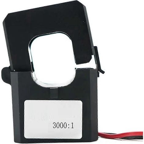 Mini-Split-Core-Transformator-Stromsensor 3000/1, schwarz