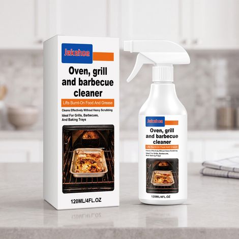 Backofen- und Grillrostreiniger, 120 ml – Spezialreiniger für Haushaltsbacköfen und Grillroste, entfernt Fett und Flecken -- BIEMMEDUE (1/5)