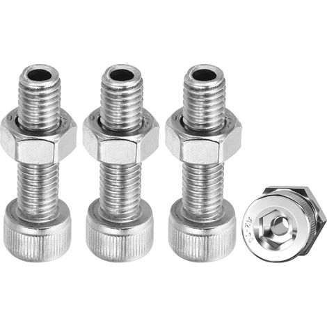 4 Ensemble M8x30mm Hexagone Douille Vis 304 Inox Acier (1/5)