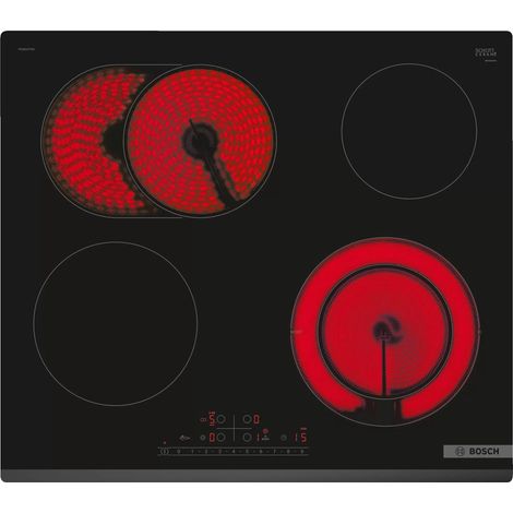 Bosch Serie 6 PKN631FP2E plaque vitrocéramique noire
