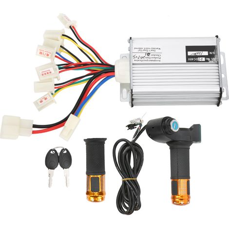 Guidon universel pour vélo électrique 48V 1000W, contrôleur sans balais avec écran d'affichage, kit de poignée (1/5)
