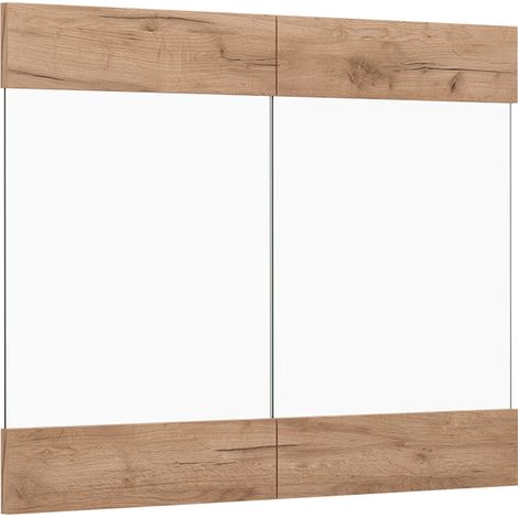 Façade de cuisine R-Line, Chêne de force doré, 79.2x59cm façade de meuble pour meuble mural vitré, Vicco (1/5)
