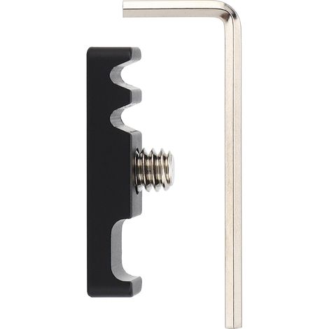 Kit de fixation portable pour cage avec clip de montage universel léger de 6,35 mm (1/4") (1/4)