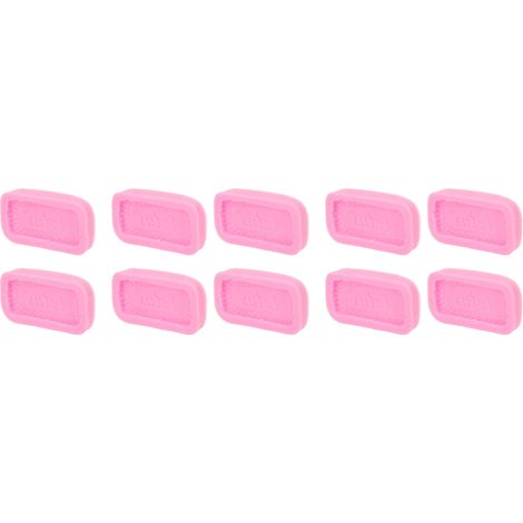 Ensemble de 10 emporte-pièces en silicone pour biscuits, chocolats, bonbons et décorations de gâteaux, idéal pour la pâtisserie maison.