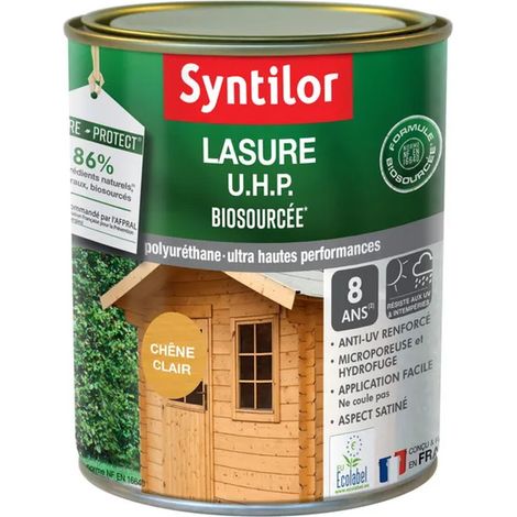 Uhp macchia biosourced nature protect 8 anni rovere chiaro satinato 1 l SYNTILOR