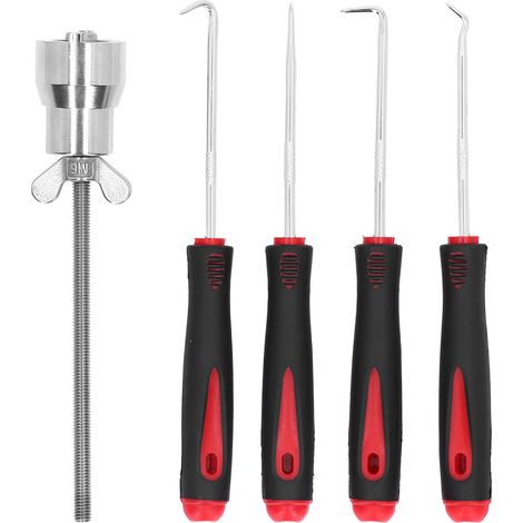 Professionelles Hakenwerkzeug-Set mit 4 Spezialformen für Radgelenke an Mountainbikes und Rennrädern (1/5)
