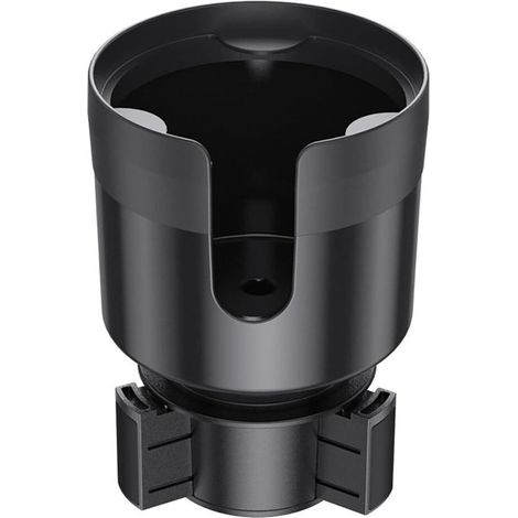 Adaptateur Extensible pour Porte-gobelet de Voiture avec Base Réglable et Dessous de Verre pour la Plupart des Porte-gobelets de Voiture (1/5)