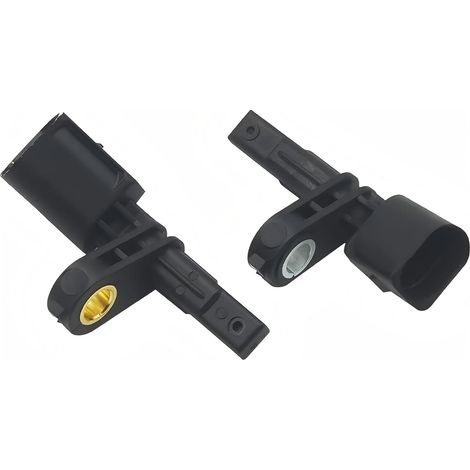 Lot de 2 capteurs de vitesse ABS avant arrière gauche droite compatible avec 7H0927803 7H0927804 sans câble pour T5 T6 Golf A3 Q3 TT Passat B6 et Jetta Touran Octavia Superb (1/5)