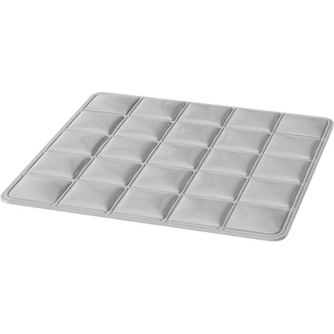 Tapis rafraîchissant auto-hydratant pour chien, matelas de couchage d'été en gel absorbant la chaleur, imperméable, lavable et portable, pour chiens et chats de petite et moyenne taille, gris (1/5)