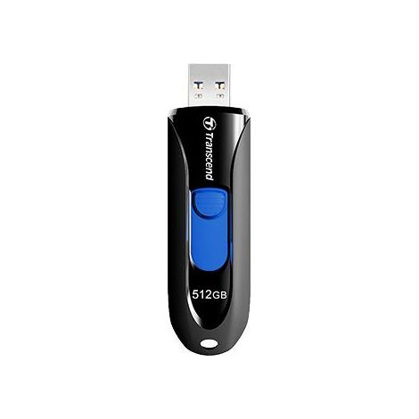 Transcend  JetFlash® 790 Chiavetta USB 512 GB Nero, Blu TS512GJF790K USB 3.2 Gen 2 (USB 3.1) (1/2)