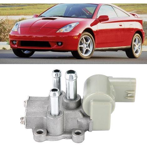 Leerlaufregler für TOYOTA Celica Corolla 22270-74090 22270-15010, Luftregelventil, Motorteil, direkter Ersatz, kompatibel, robust und zuverlässig. (1/5)