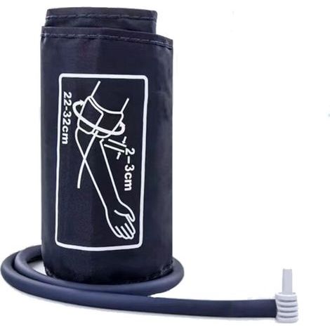 Electronic cuff for medical blood pressure monitor, blood pressure measuring instrument (1/4)