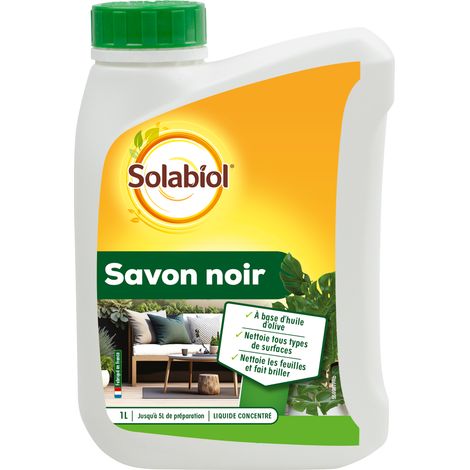 Savon Noir Concentré 1l Sol - Solabiol