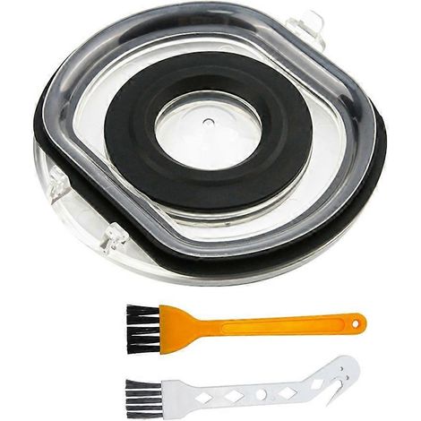 Couvercle inférieur du bac à poussière pour aspirateur sans fil H6/H7, accessoires pour poubelle, petite brosse jaune (1/5)