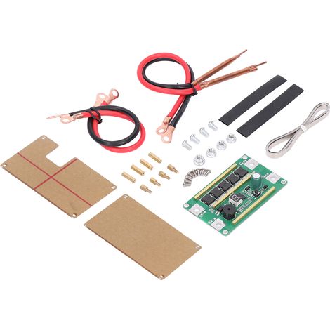 Kit de soudage par points pour machine à souder, circuit imprimé, batterie de stockage et boîtier de protection inclus. (1/5)