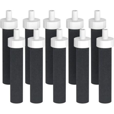 Pack of 10 Brita replacement water filters - Compatible with Brita BB06 rigid, stainless steel, and sports water filters (1/4)
