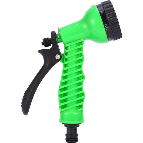 Adjustable Water Sprayer, 7-Mode Car Wash Hose Nozzle with Soft Contour Handle for Garden and Lawn (1/5)