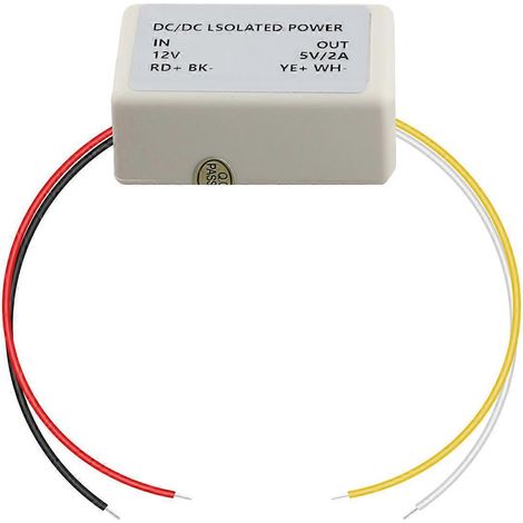 Module d'alimentation isolé CC-CC, entrée CC 12 V, convertisseur de sortie CC 5 V/2 A (1/5)