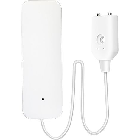 WLAN-Wasserlecksensor mit Wasserleckage- und Einbruchmelder-Alarmfunktion sowie Überlaufalarm per Tuya Smart Life App – Fernsteuerung für mehr Sicherheit in Ihrem Zuhause (1/5)