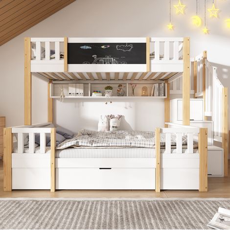 letto struttura letto con contenitore salvaspazio OKMYHOME (1/5)