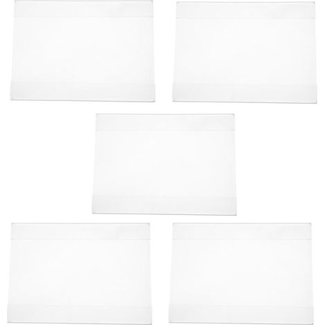 pièces Acryl Etikettenhalter Transparent Preisschildhalter