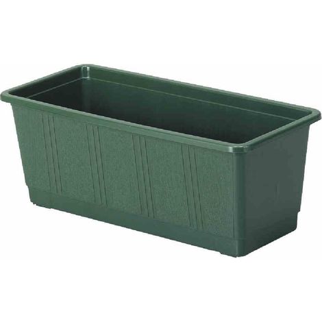 Blumenkasten Standard 40 x 17,5 cm dunkelgrün