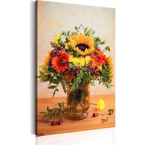 Quadro - Autumnal Flowers - 80x120 (1/4)