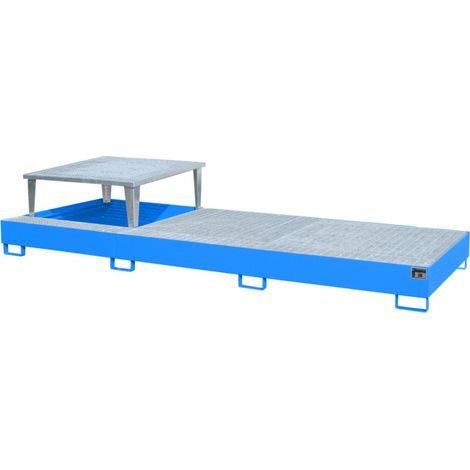 Bauer Südlohn Bac de rétention AWA 31, peint, bleu clair