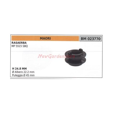 Puleggia per rasaerba tosaerba tagliaerba MP 5515SBQ MAORI 023770