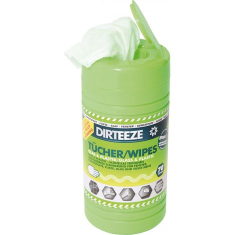 Paños de limpieza para vidrio y plástico 80g