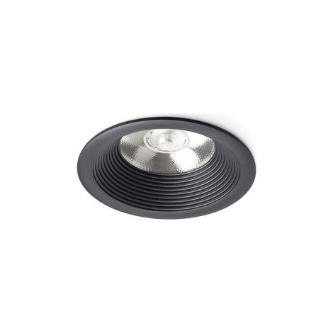 Faretto SHARM BASE da incasso nero 230V LED 10W 24° 3000K