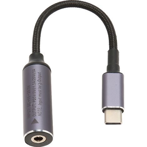 100-W-DC-PD-Ladekabel (7,4 mm auf Typ C) mit automatischer Chiperkennung (1/5)