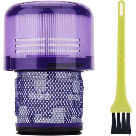 Filtre pour Dyson V11 SV14 Cyclone Torque Drive/Animal/Absolute/Total Clean/Fluffy Aspirateurs, Filtre de Remplacement Accessoires avec Brosse de Nettoyage (1/5)