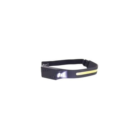 Lampe frontale LED rechargeable, USB 300 lumens, sensor intégré (1/5)