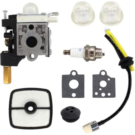 Compatible avec le carburateur A021003881 A021003880 adapté au moteur 21,2 cc de la débroussailleuse Shindaiwa T235 RB-K113 (1/4)