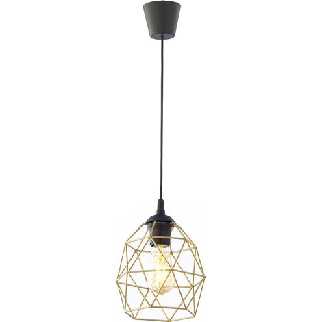 Lámpara colgante Galaxy negra/dorada 3456 TK Lighting