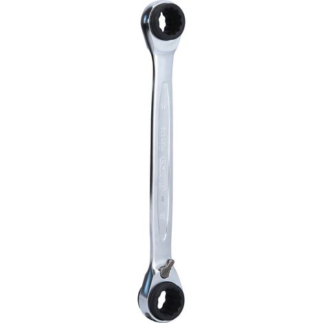 KS Tools 4 in 1 GEARplus umschaltbar Doppel-Ratschenringschlüssel, 16x17x18x19 mm