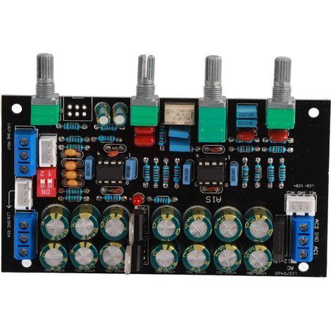 Carte de tonalité A3 classe A, préampli HiFi, 4 boutons, Module de suppression du son numérique, composants de contrôle (1/5)