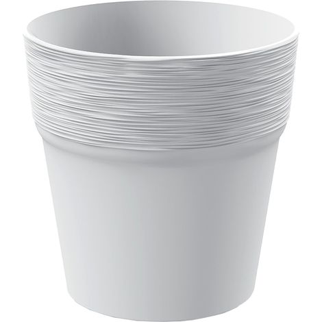 Maceta FURU , dimensiones (mm) 147x147x148, color Blanco