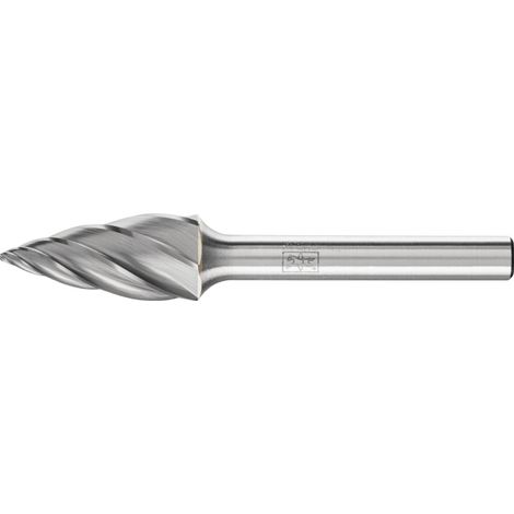 PFERD TOOLS Hartmetall Hochleistungsfrässtift ALU Spitzbogen SPG Ø 12x25mm Schaft-Ø 6mm für Alu/NE Metalle (1/2)