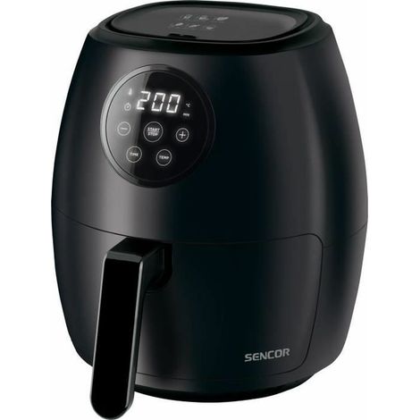 Sencor SFR 5030BK Einzel-Fritteuse 3,5 L Selbstversorger 1300 W Heißluftfritteuse Schwarz (1/5)